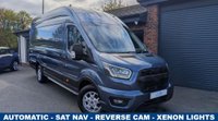USED 2022 71 FORD TRANSIT 2.0 350 EcoBlue HD Limited Panel Van 5dr Diesel Auto RWD L4 H3 Euro 6 (s/s) (170 ps) *** &pound;2490 EXTRAS - SATELLITE NAVIGATION - REVERSE CAMERA ***