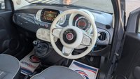 USED 2019 69 FIAT 500 1.2 Lounge Hatchback 3dr Petrol Manual Euro 6 (s/s) (69 bhp) *** LOW MILEAGE - CRUISE CONTROL - REAR SENSORS - BLUETOOTH ***