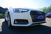 USED 2019 19 AUDI A4 2.0 TFSI 35 Sport Saloon 4dr Petrol Manual Euro 6 (s/s) (150 ps) IBIS WHITE PAINTWORK + APPLE CARPLAY + HEATED SEATS + NAV
