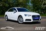 USED 2019 19 AUDI A4 2.0 TFSI 35 Sport Saloon 4dr Petrol Manual Euro 6 (s/s) (150 ps) IBIS WHITE PAINTWORK + APPLE CARPLAY + HEATED SEATS + NAV