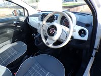 USED 2017 17 FIAT 500 1.2 Lounge Hatchback 3dr Petrol Manual Euro 6 (s/s) (69 bhp) FREE CREDIT CHECK / APPLY FOR FINANCE ON OUR SITE
