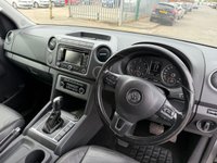USED 2014 63 VOLKSWAGEN AMAROK 2.0 BiTDI BlueMotion Tech Highline Pickup Double Cab 4dr Diesel Auto 4Motion Euro 5 (s/s) (180 ps)**NO VAT**ON SITE FINANCE AVAILABLE** 