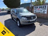 USED 2014 63 VOLKSWAGEN AMAROK 2.0 BiTDI BlueMotion Tech Highline Pickup Double Cab 4dr Diesel Auto 4Motion Euro 5 (s/s) (180 ps)**NO VAT**ON SITE FINANCE AVAILABLE** 