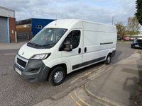 USED 2017 17 PEUGEOT BOXER 2.0 BlueHDi 335 Professional Panel Van 5dr Diesel Manual L3 H2 Euro 6 (130 ps)**63K MILES**FULL HISTORY** 