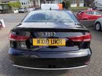 USED 2018 18 AUDI A3 2.0 TDI 150 SPORT AUTOMATIC SALOON 4dr EURO 6 * L&C GROUP SHALL BEAT ANY 'WE BUY CARS VALUATION' FOR YOUR PART EXCHANGE *