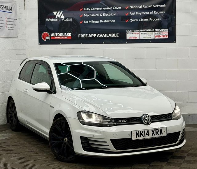 2014 14 VOLKSWAGEN GOLF 2.0 TDI BlueMotion Tech GTD Hatchback 3dr Diesel DSG Euro 6 (s/s) (184 ps) 
