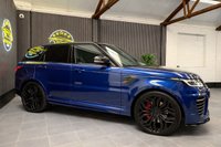 USED 2019 19 LAND ROVER RANGE ROVER SPORT 5.0 P575 V8 SVR SUV 5dr Petrol Auto 4WD Euro 6 (s/s) (575 ps) DELIVERY AVAILABLE