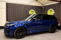 USED 2019 19 LAND ROVER RANGE ROVER SPORT 5.0 P575 V8 SVR SUV 5dr Petrol Auto 4WD Euro 6 (s/s) (575 ps) DELIVERY AVAILABLE