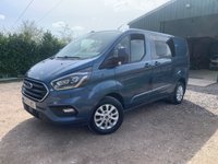 USED 2020 20 FORD TRANSIT CUSTOM 130BHP SWB LIMITED FACTORY 5 SEAT CREW CAB VAN **WETBELT DONE WITH SALE**NO VAT** 