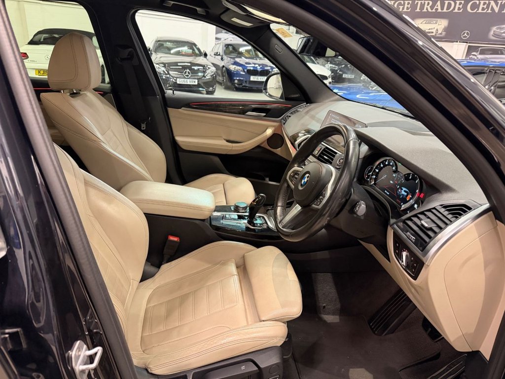 USED 2019 68 BMW X3 2.0 20d M Sport SUV 5dr Diesel Auto xDrive Euro 6 (s/s) (190 ps) 