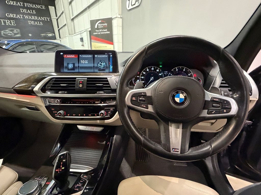 USED 2019 68 BMW X3 2.0 20d M Sport SUV 5dr Diesel Auto xDrive Euro 6 (s/s) (190 ps) 