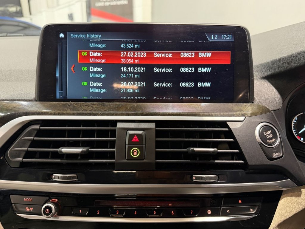 USED 2019 68 BMW X3 2.0 20d M Sport SUV 5dr Diesel Auto xDrive Euro 6 (s/s) (190 ps) 