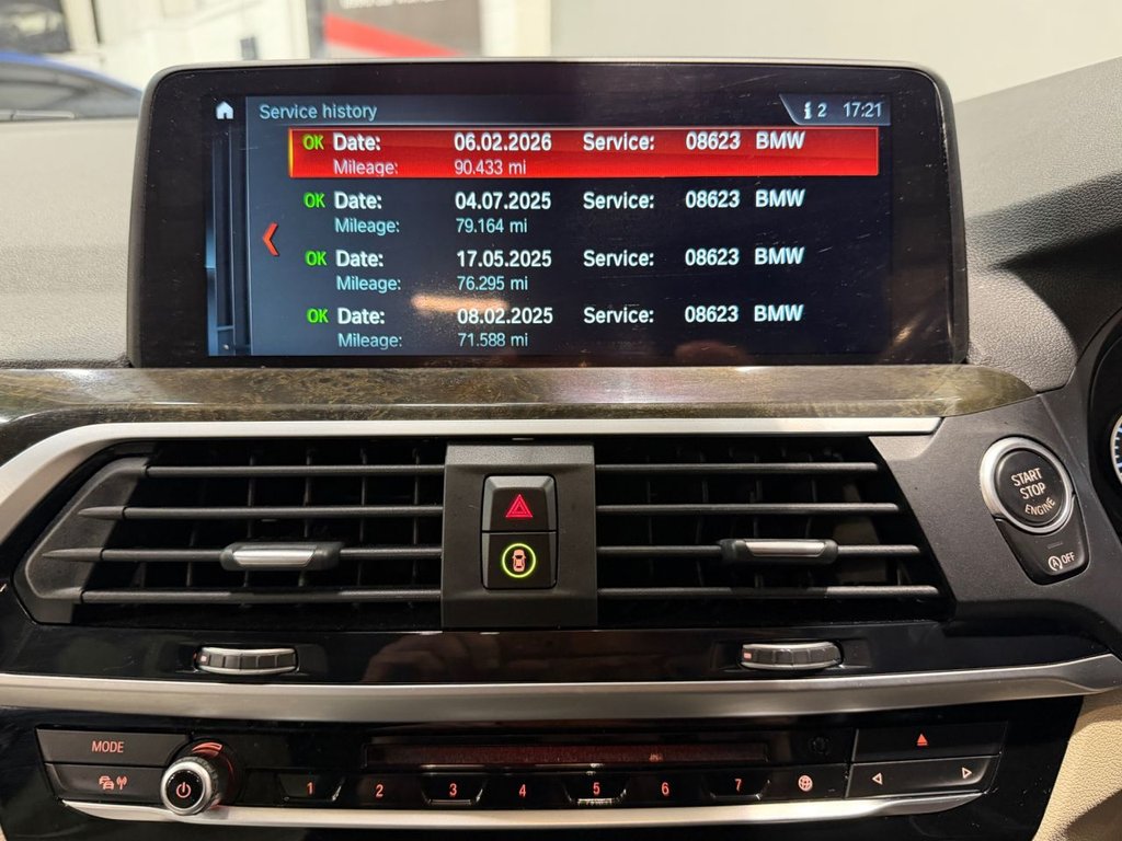 USED 2019 68 BMW X3 2.0 20d M Sport SUV 5dr Diesel Auto xDrive Euro 6 (s/s) (190 ps) 