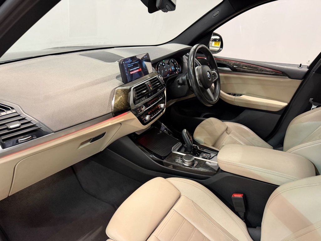 USED 2019 68 BMW X3 2.0 20d M Sport SUV 5dr Diesel Auto xDrive Euro 6 (s/s) (190 ps) 