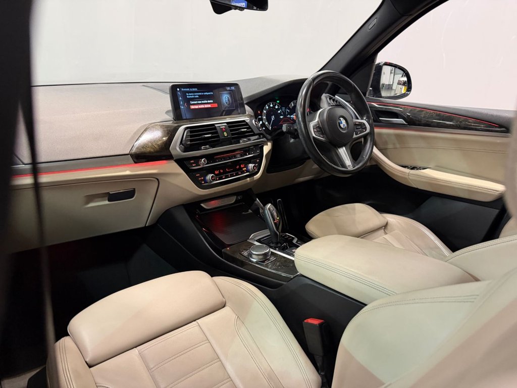 USED 2019 68 BMW X3 2.0 20d M Sport SUV 5dr Diesel Auto xDrive Euro 6 (s/s) (190 ps) 
