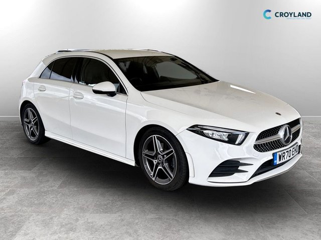 View our Mercedes-Benz A Class 1.3 A180 AMG Line Hatchback 5dr Petrol Manual Euro 6 (s/s) (136 ps)