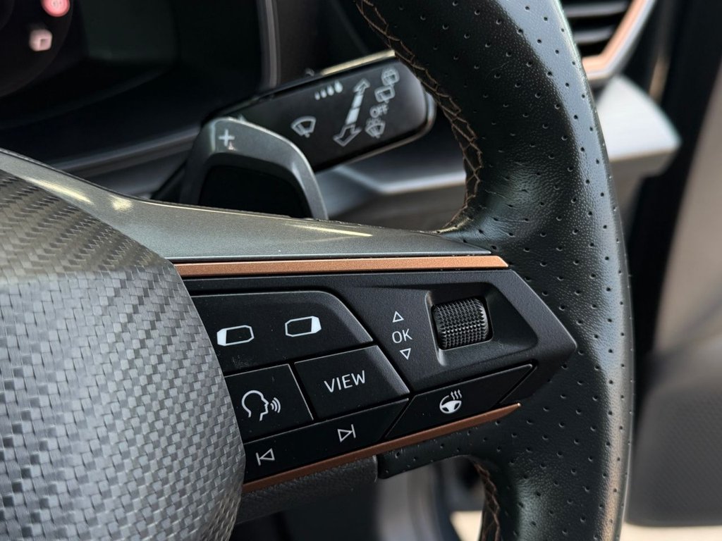 USED 2023 23 CUPRA LEON 1.5 eTSI EVO V1 Hatchback 5dr Petrol Hybrid DSG Euro 6 (s/s) (150 ps) 1 Owner|3 Services|Adp.Cruise|Camera|Apple Car play|Sensors|
