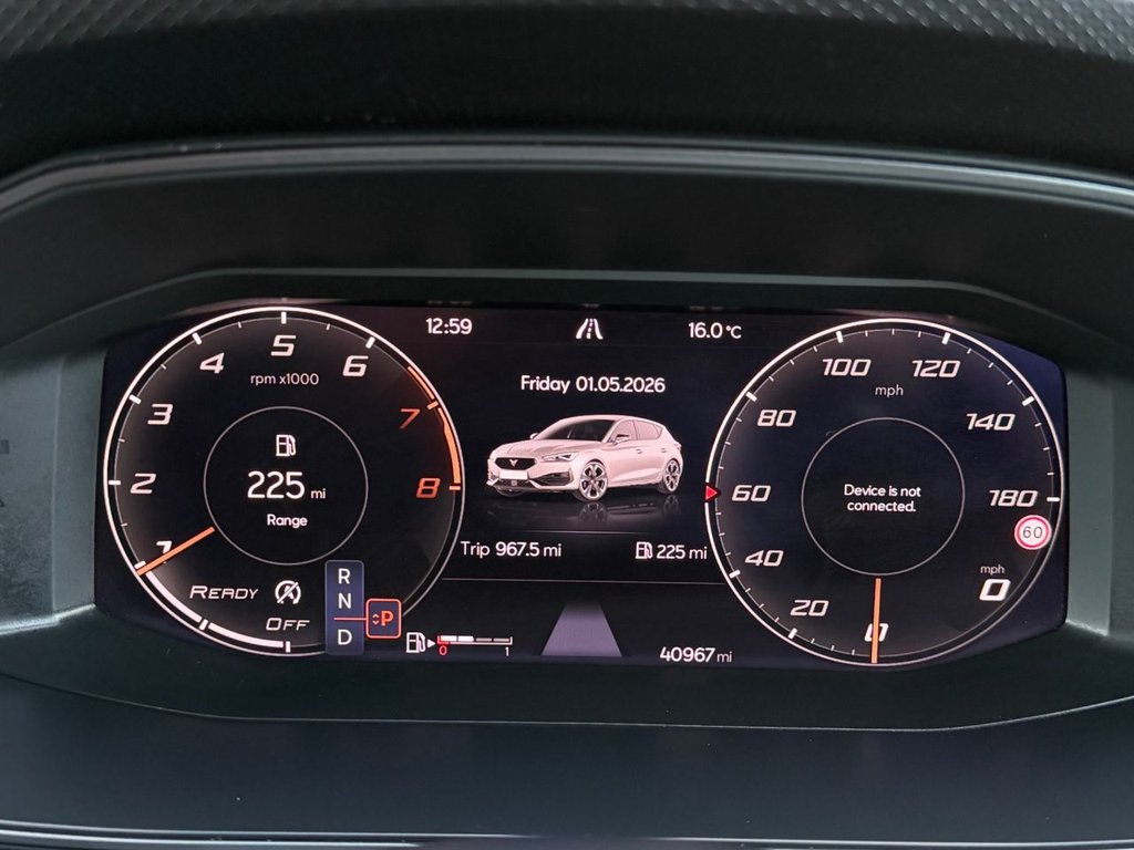 USED 2023 23 CUPRA LEON 1.5 eTSI EVO V1 Hatchback 5dr Petrol Hybrid DSG Euro 6 (s/s) (150 ps) 1 Owner|3 Services|Adp.Cruise|Camera|Apple Car play|Sensors|
