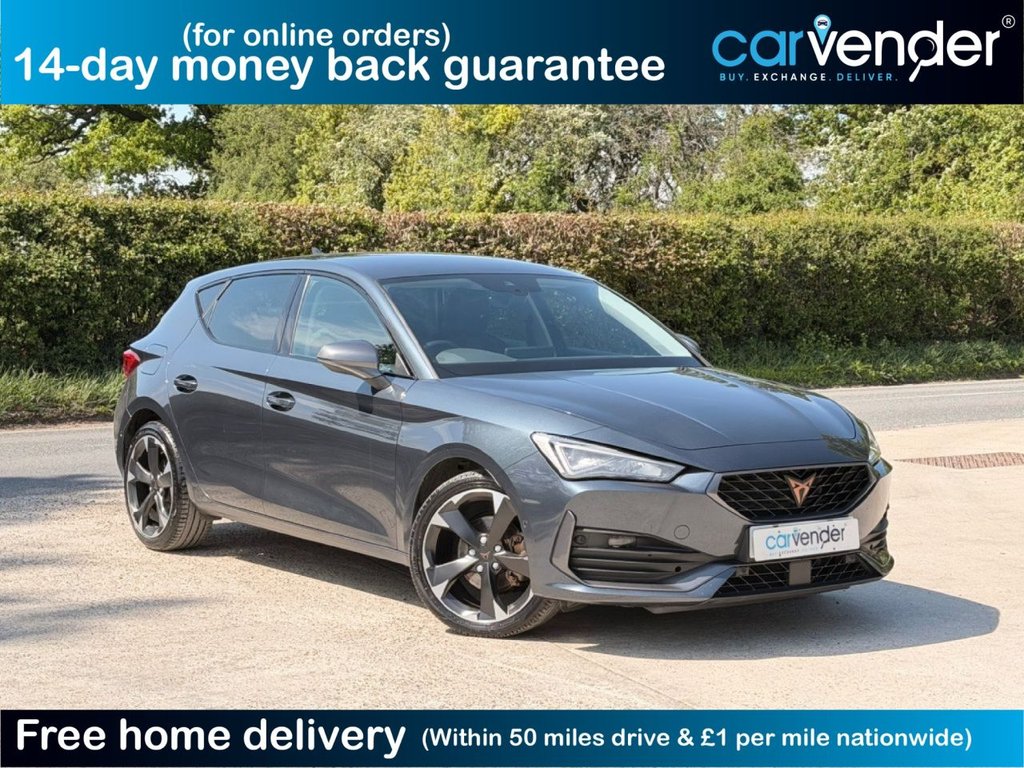 USED 2023 23 CUPRA LEON 1.5 eTSI EVO V1 Hatchback 5dr Petrol Hybrid DSG Euro 6 (s/s) (150 ps) 1 Owner|3 Services|Adp.Cruise|Camera|Apple Car play|Sensors|