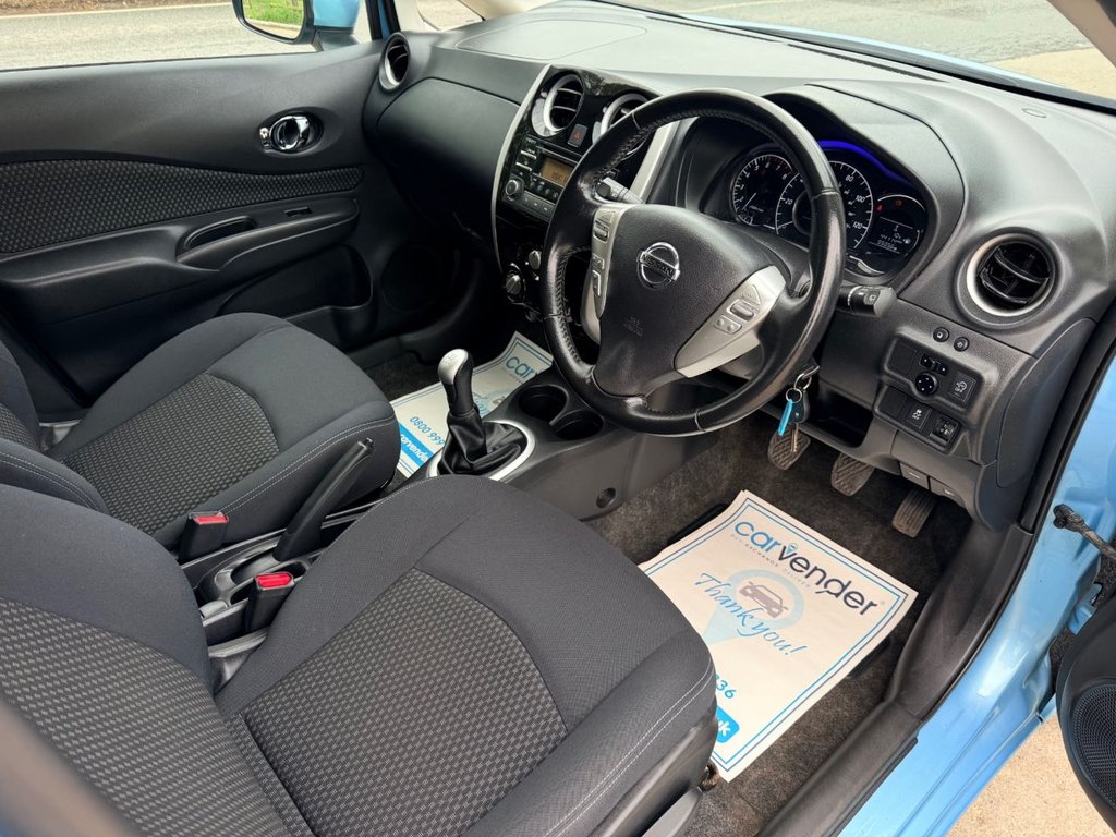 USED 2016 16 NISSAN NOTE 1.2 Acenta Hatchback 5dr Petrol Manual Euro 6 (s/s) (80 ps) 3 Owner|7 Services|&pound;20RoadTax|Cruise|