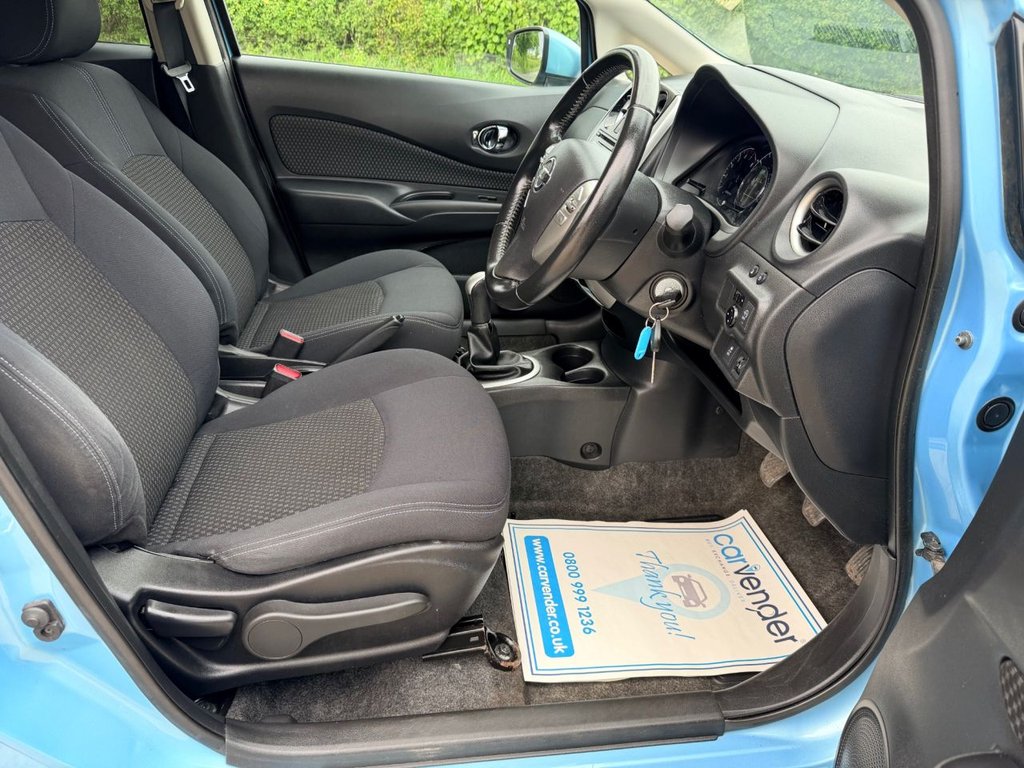 USED 2016 16 NISSAN NOTE 1.2 Acenta Hatchback 5dr Petrol Manual Euro 6 (s/s) (80 ps) 3 Owner|7 Services|&pound;20RoadTax|Cruise|
