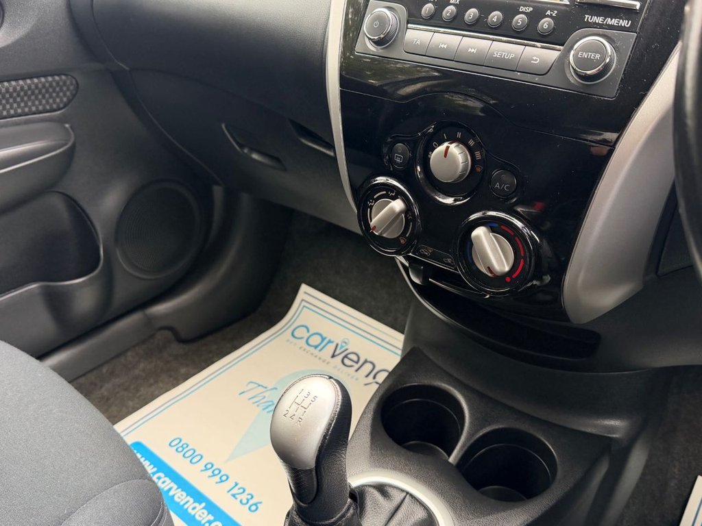 USED 2016 16 NISSAN NOTE 1.2 Acenta Hatchback 5dr Petrol Manual Euro 6 (s/s) (80 ps) 3 Owner|7 Services|&pound;20RoadTax|Cruise|