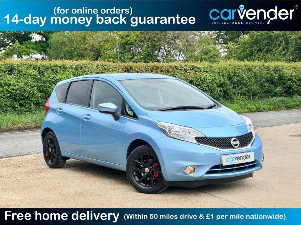 USED 2016 16 NISSAN NOTE 1.2 Acenta Hatchback 5dr Petrol Manual Euro 6 (s/s) (80 ps) 3 Owner|7 Services|&pound;20RoadTax|Cruise|