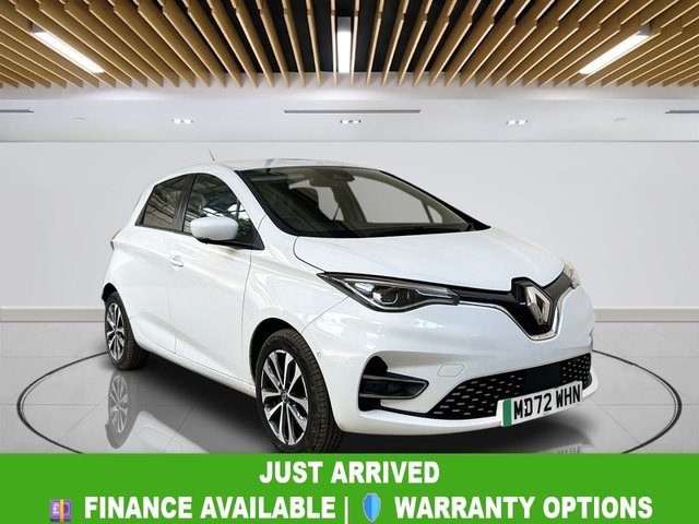 View our Renault Zoe R135 EV50 52kWh GT Line + Hatchback 5dr Electric Auto (Rapid Charge) (134 bhp)