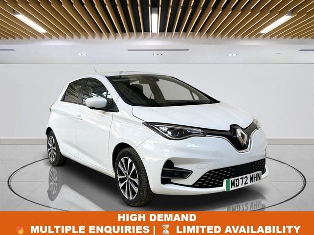 View our Renault Zoe R135 EV50 52kWh GT Line + Hatchback 5dr Electric Auto (Rapid Charge) (134 bhp)