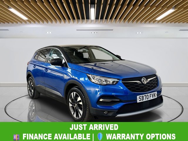 2020 70 VAUXHALL GRANDLAND X 1.2 Turbo Griffin SUV 5dr Petrol Manual Euro 6 (s/s) (130 ps) Bluetooth | Climate Control