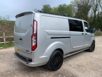 USED 2019 19 FORD TRANSIT CUSTOM 340 130BHP LWB L2 TREND 5 SEAT CREW CAB VAN **FFSH**WET BELT DONE**NO VAT** 