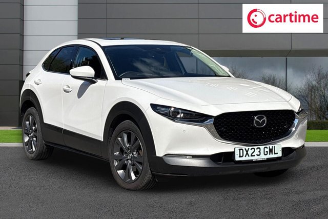 View our Mazda CX-30 2.0 e-SKYACTIV X MHEV GT Sport SUV 5dr Petrol Manual Euro 6 (s/s) (186 ps) Reverse Camera, Front / Rear Parking Sensors, Android Auto / Apple CarPlay, Heated Front Seats, Heated Steering Wheel