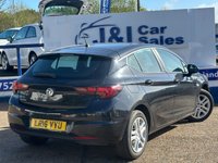 USED 2016 16 VAUXHALL ASTRA 1.4i Design Hatchback 5dr Petrol Manual Euro 6 (100 ps) GREAT SERVICE HISTORY WITH THIS CAR