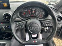 USED 2016 66 AUDI A3 1.6 TDI S line Sportback 5dr Diesel Manual Euro 6 (s/s) (110 ps) GREAT SERVICE HISTORY WITH THIS CAR