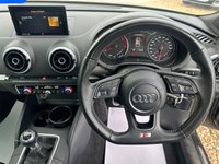 USED 2016 66 AUDI A3 1.6 TDI S line Sportback 5dr Diesel Manual Euro 6 (s/s) (110 ps) GREAT SERVICE HISTORY WITH THIS CAR