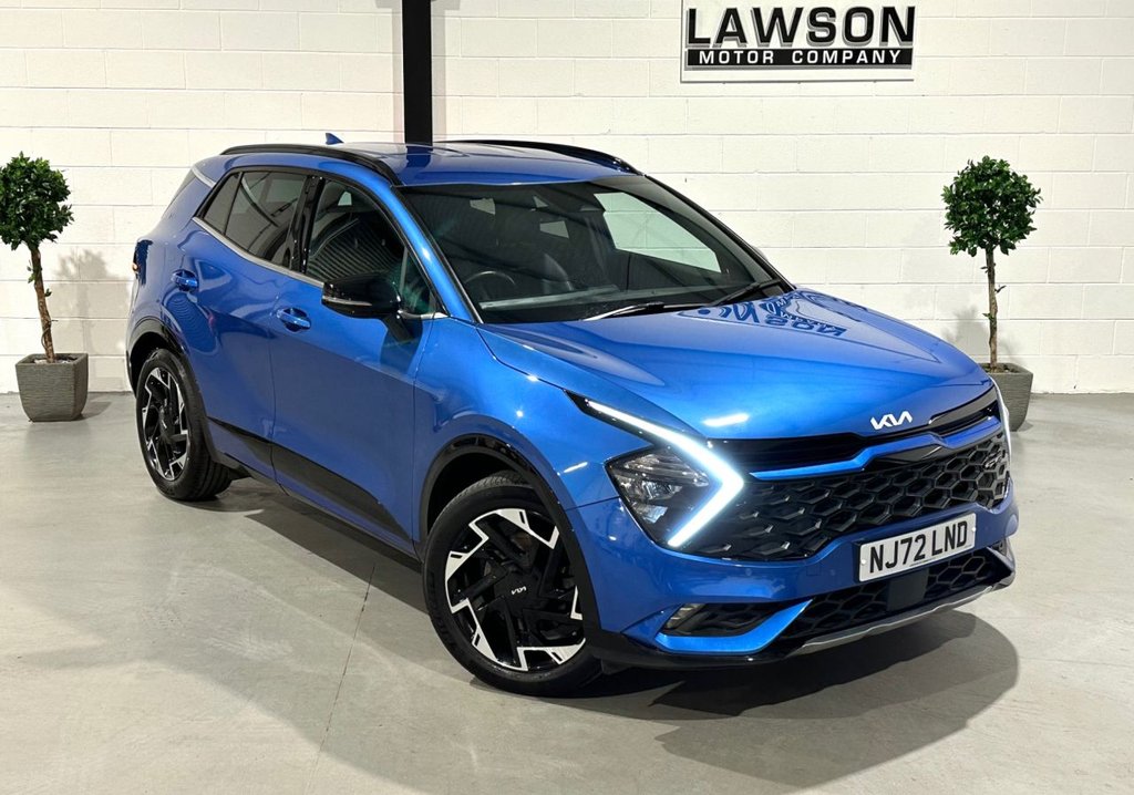 USED 2022 72 KIA SPORTAGE 1.6 T-GDi GT-Line SUV 5dr Petrol Manual Euro 6 (s/s) (148 bhp) 