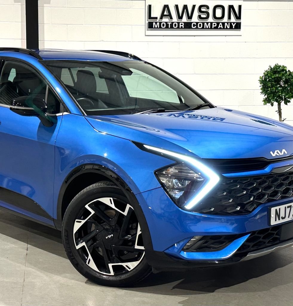 USED 2022 72 KIA SPORTAGE 1.6 T-GDi GT-Line SUV 5dr Petrol Manual Euro 6 (s/s) (148 bhp) 