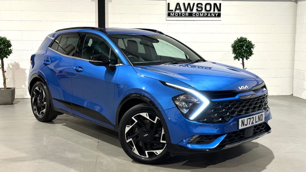 USED 2022 72 KIA SPORTAGE 1.6 T-GDi GT-Line SUV 5dr Petrol Manual Euro 6 (s/s) (148 bhp) 