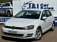 USED 2015 15 VOLKSWAGEN GOLF 1.4 TSI BlueMotion Tech Match Hatchback 5dr Petrol DSG Euro 5 (s/s) (122 ps) GREAT SERVICE HISTORY WITH THIS CAR