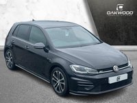 USED 2019 69 VOLKSWAGEN GOLF 2.0 TDI R-Line Edition Hatchback 5dr Diesel DSG Euro 6 (s/s) (150 ps) BEAUTIFUL PEARL BLACK PAINT WITH PRIVACY GLASS & LOW MILES