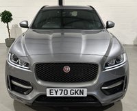 USED 2020 70 JAGUAR F-PACE 2.0 P250i R-Sport SUV 5dr Petrol Auto AWD Euro 6 (s/s) (250 ps) 