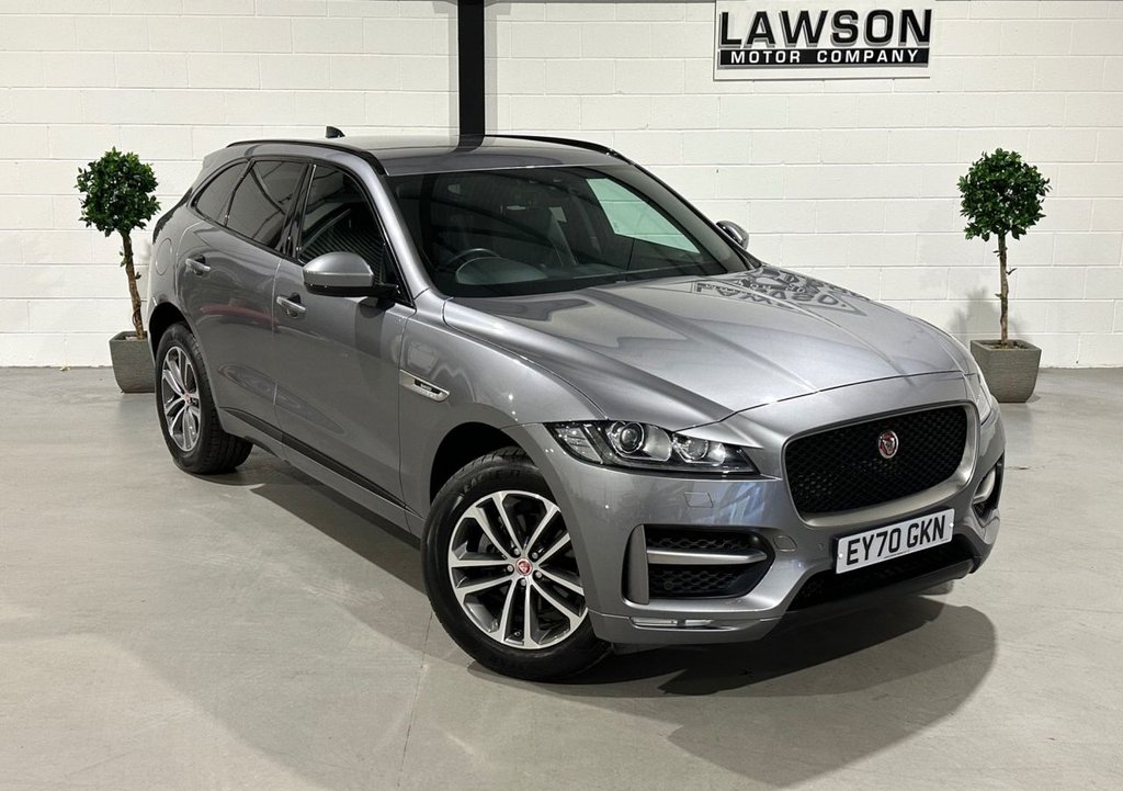 USED 2020 70 JAGUAR F-PACE 2.0 P250i R-Sport SUV 5dr Petrol Auto AWD Euro 6 (s/s) (250 ps) 