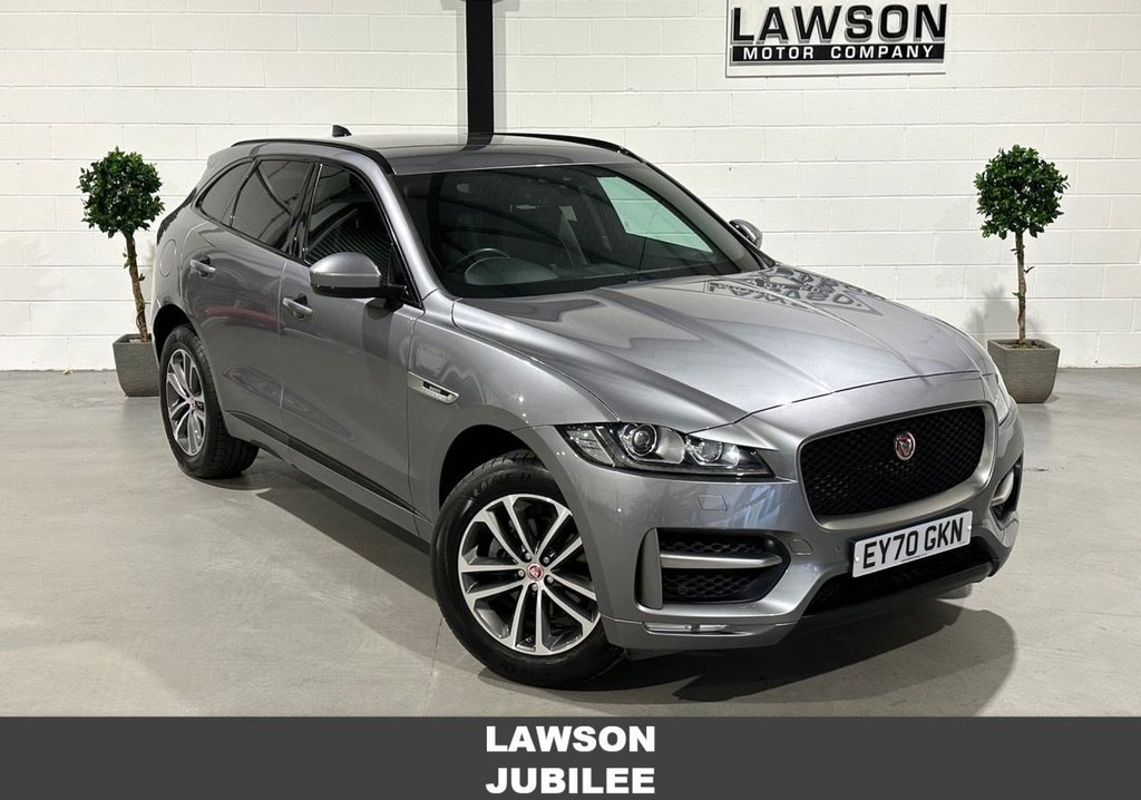 USED 2020 70 JAGUAR F-PACE 2.0 P250i R-Sport SUV 5dr Petrol Auto AWD Euro 6 (s/s) (250 ps) 