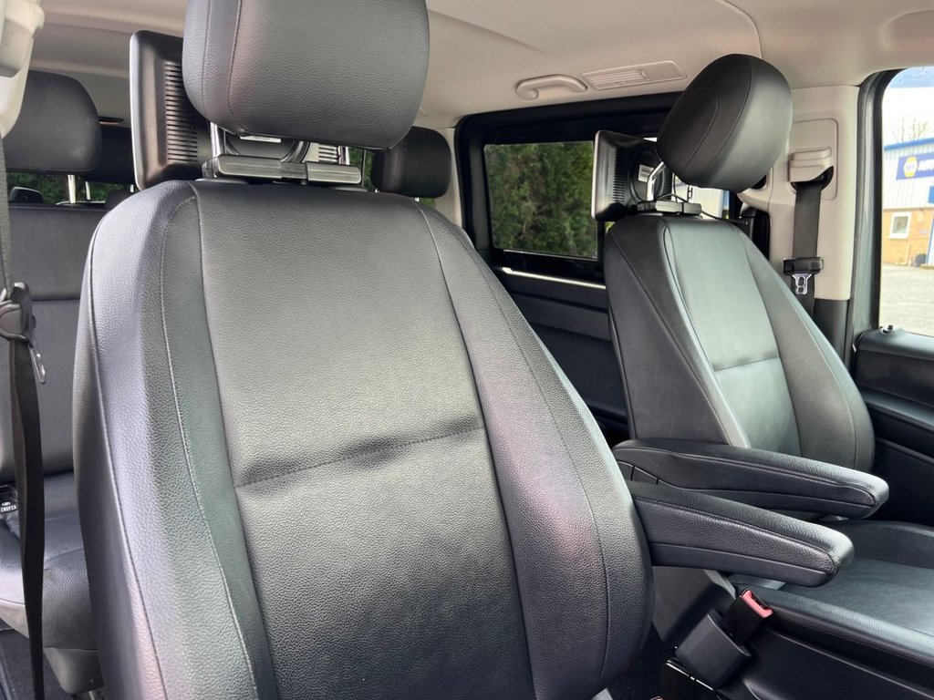 USED 2021 71 MERCEDES-BENZ VITO 2.0 119 CDI Sport Crew Van Double Cab 5dr Diesel G-Tronic RWD L2 Euro 6 (s/s) (LWB) (190 ps) 8 SEATS / REAR TV'S