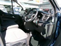 USED 2021 70 FORD TOURNEO CUSTOM 2.0 320 EcoBlue Titanium Minibus Double Cab 5dr Diesel Manual L1 Euro 6 (s/s) (130 ps) Low mileage