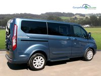USED 2021 70 FORD TOURNEO CUSTOM 2.0 320 EcoBlue Titanium Minibus Double Cab 5dr Diesel Manual L1 Euro 6 (s/s) (130 ps) Low mileage