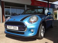 USED 2017 17 MINI CONVERTIBLE 1.5 Cooper Convertible 2dr Petrol Manual Euro 6 (s/s) (136 ps) Get hood down for Summer