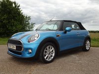 USED 2017 17 MINI Cooper Convertible 1.5 Cooper Convertible 2dr Petrol Manual Euro 6 (s/s) (136 ps) Get hood down for Summer