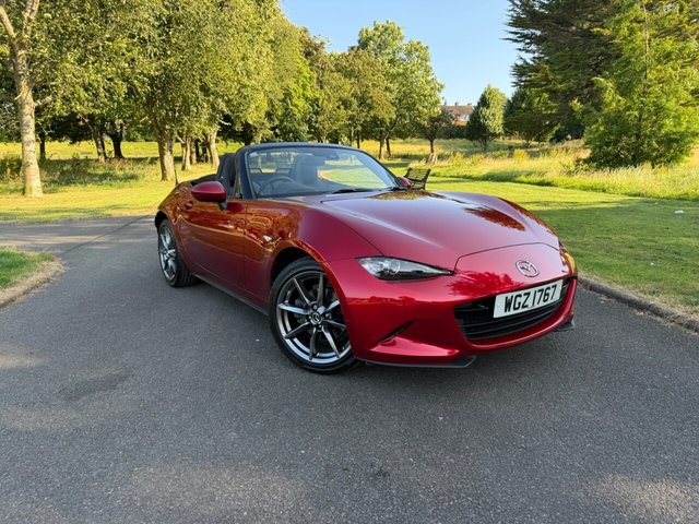View our Mazda MX-5 2.0 SKYACTIV-G Sport Tech Convertible 2dr Petrol Manual Euro 6 (s/s) (184 ps)