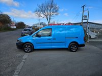USED 2016 66 VOLKSWAGEN CADDY MAXI  MAXI C20 STARTLINE TDI LWB ULEZ FREE ZONE NO VAT 